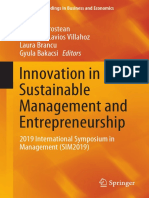 Innovation in Sustainable Management and Entrepreneurship