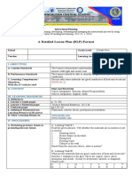 Cot Lesson Plan in Science 5