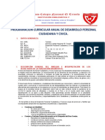 Programación - DPCC 1° Secundaria