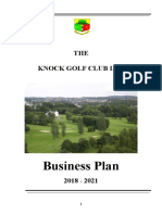 Business Plan: THE Knock Golf Club LTD