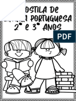 Coleção Ensino Fundamental I - Caderno de Atividade de Língua Portuguesa 2º e 3º Ano