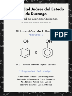 Nitración de Fenol