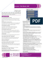 RISHMaster 3440 - Digital Multifunctional Instrument - With 50 Electrical Parameter Measurement & RS 485 Interface
