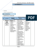 3° Grado - Actividad Del Dia 31 Mayo