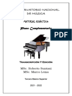 Material Didactico 3BS CNM RS 2022 para Instrumentistas