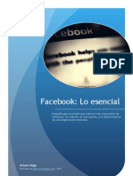 Facebook - Lo Esencial (Por Arturo Goga)