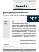 Accommodative and Binocular Vision Dysfunction in A Portuguese Clinical Population