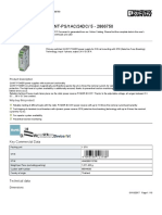 Power Supply Unit - QUINT-PS/1AC/24DC/ 5 - 2866750: Product Description