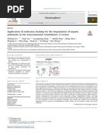 Application of Molecular Docking For The Degradation of Organic Pollutants in The Environmental Remediation - A Review