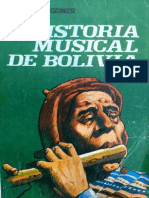 DÍAZ GAINZA, José. Historia Musical de Bolivia