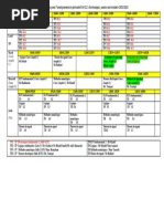 Emploi Du Temps - L2 Électronique - S2