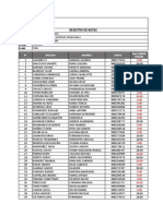 Registro de Notas