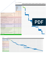 Diagrama de Gantt Simple 1