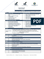 Lista de Útiles I Medio Nacional Año 2022