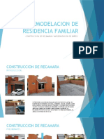 Remodelacion de Residencia Familiar