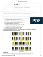 List of Piano Chords - Free Chord Charts