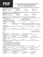 28 Đề Tháng 1 - 2022 Final (12-1,2,4,6)