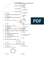 Mathematics 6 - Assessment - Area of Composite Figures: Impossible To Determine With The Information Given