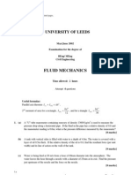 Fluid Mechanics: University of Leeds