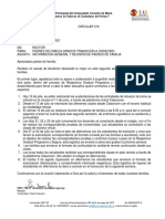 Circular 019 Información General y Reunión de Padres de Familia 12 de Julio