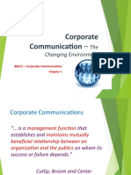 BB211 - Chapter 1 - Corporate Communication