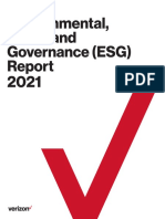 Verizon 2021 ESG Report