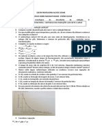 Exercícios Sobre Radioatividade