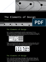 The Elements of Design