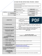 Pivot 4A Lesson Exemplar Using The Idea Instructional Process - Science