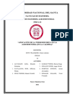 Producto Aplicación de La Termodinámica en La Caldera