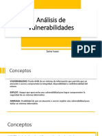 Analisis de Vulnerabilidades