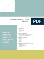 Teoria 10. Urbanismo y Aruitectura Moderna en Latinoamérica