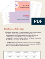 Nosql Database Architecture