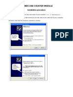 Hermes Usb Counter Module: Installation Procedure