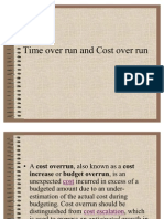 Cost Overrun