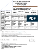 B.Tech 6th Sem Date Sheet 2022 Offline Examination....