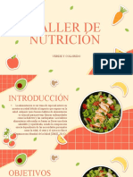 Presentacion Taller de Nutrición