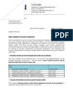 Ecircular: New Current Account Variants