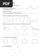 Geometria - Exercícios Polígonos