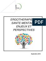 Ergothérapie en Santé Mentale - Livre Blanc Complet