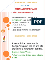 Hermenêutica - Curso Básico Faesp - Aula 2