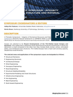 CLS - The 2nd Thematic Symposium Integrity of Mechanical Structure and Material