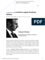 El Proceso Creativo Según Graham Wallas - Realego Oficina Creativa