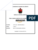 Ensayo Cadena Logistica Amazon - Capt Mullo C