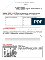 Activity Sheet DISCIPLINE AND IDEAS IN APPLIED SOCIAL SCIENCES