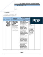 2° Grado - Actividad Del Dia 10 de Mayo