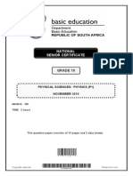 National Senior Certificate: Grade 10