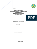 Modulo de Comercio 8vo Primer Trimestre 2022