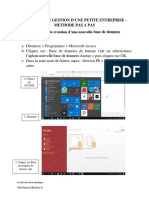 Cas Pratique - Construction Des Tables