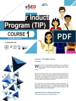 New TIP Course 1 DepEd Teacher